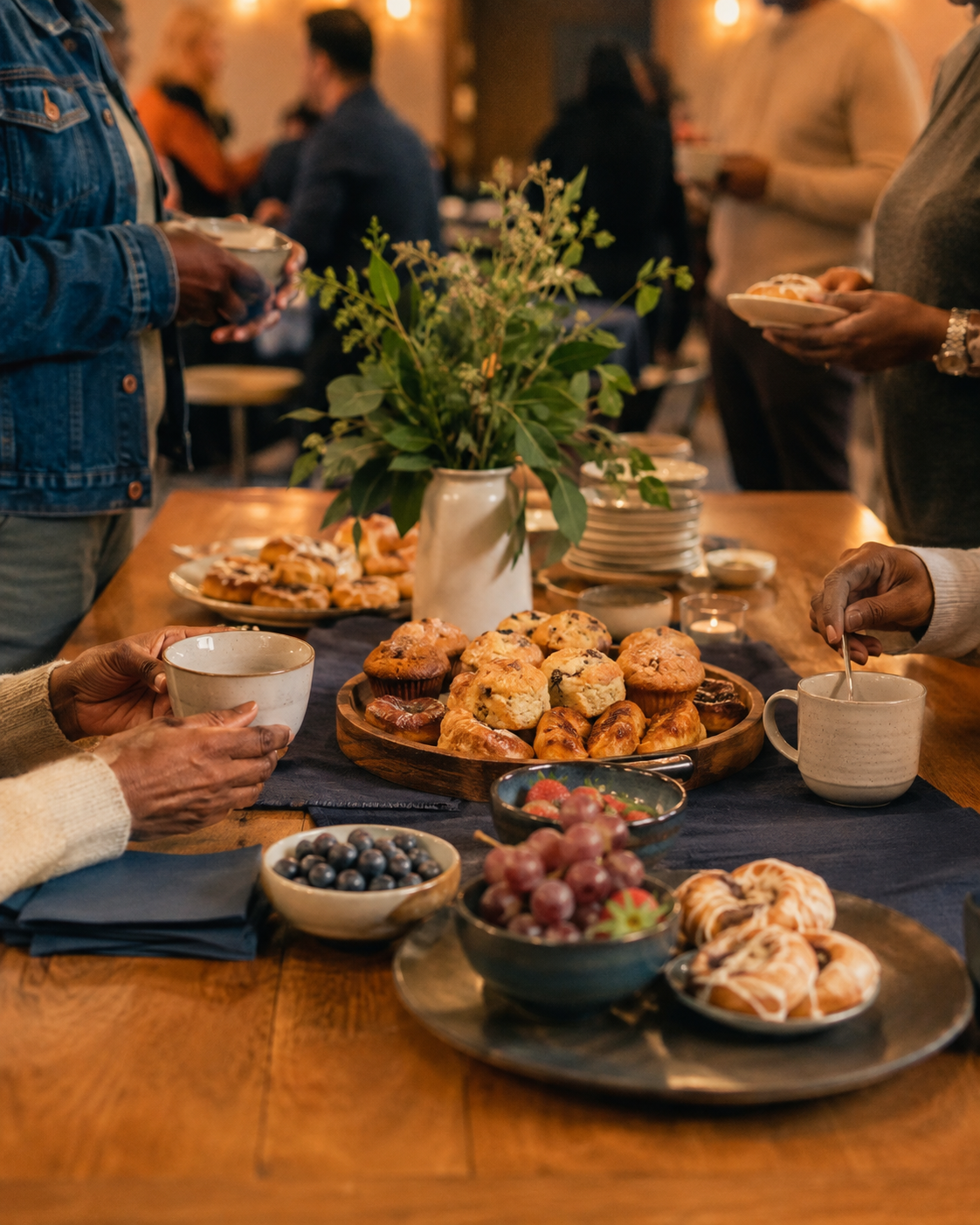 Refreshments & fellowship